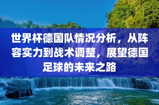 世界杯德国队情况分析，从阵容实力到战术调整，展望德国足球的未来之路