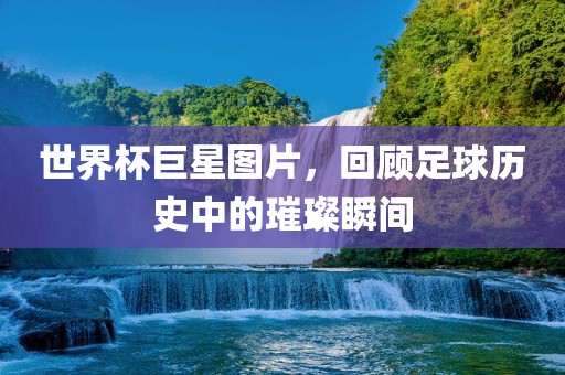 世界杯巨星图片，回顾足球历史中的璀璨瞬间