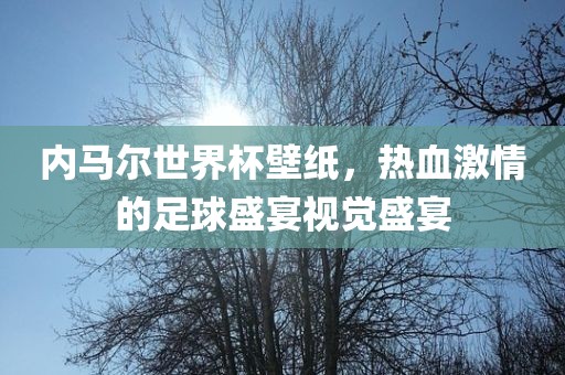 内马尔世界杯壁纸，热血激情的足球盛宴视觉盛宴