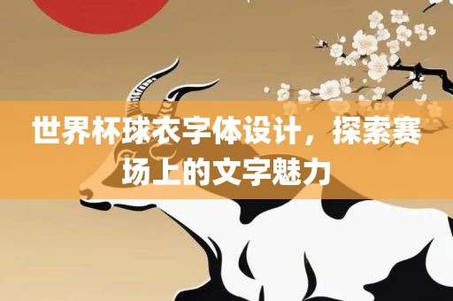 世界杯球衣字体设计，探索赛场上的文字魅力