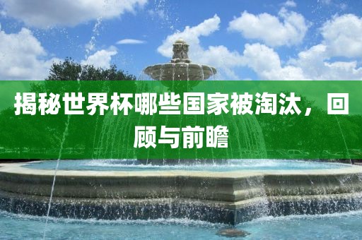 揭秘世界杯哪些国家被淘汰，回顾与前瞻