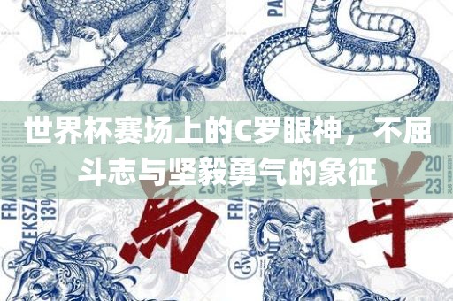 世界杯赛场上的C罗眼神，不屈斗志与坚毅勇气的象征