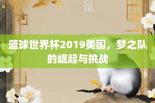 篮球世界杯2019美国，梦之队的崛起与挑战