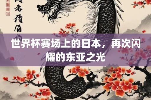 世界杯赛场上的日本，再次闪耀的东亚之光