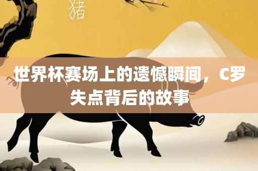 世界杯赛场上的遗憾瞬间，C罗失点背后的故事