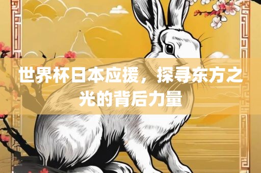 世界杯日本应援，探寻东方之光的背后力量