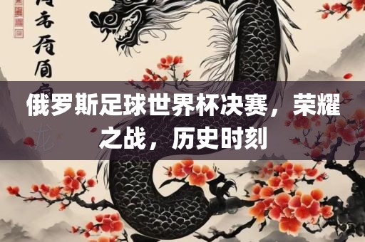 俄罗斯足球世界杯决赛，荣耀之战，历史时刻