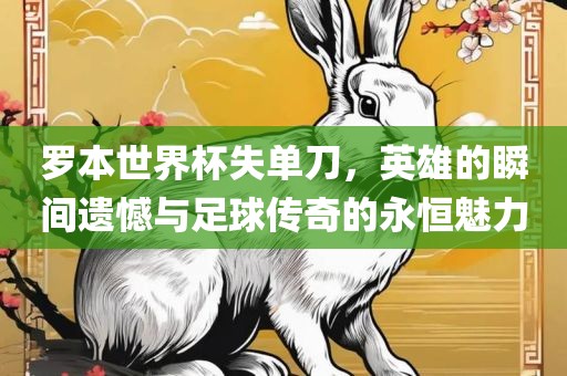 罗本世界杯失单刀，英雄的瞬间遗憾与足球传奇的永恒魅力