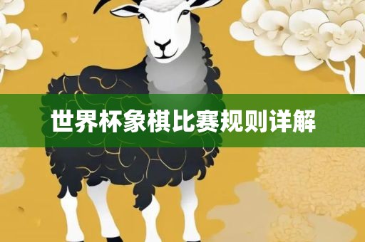 世界杯象棋比赛规则详解