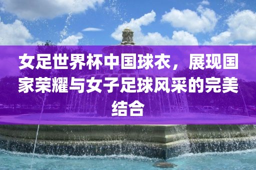 女足世界杯中国球衣，展现国家荣耀与女子足球风采的完美结合