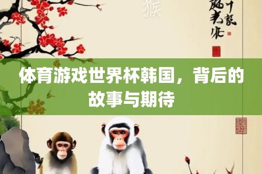 体育游戏世界杯韩国，背后的故事与期待
