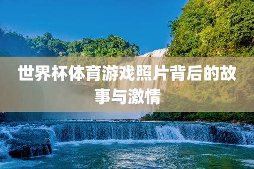 世界杯体育游戏照片背后的故事与激情