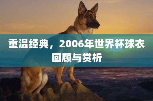 重温经典，2006年世界杯球衣回顾与赏析
