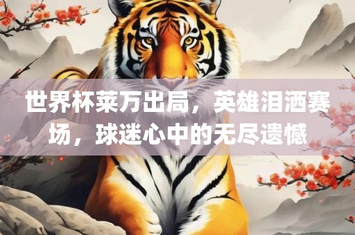 世界杯莱万出局，英雄泪洒赛场，球迷心中的无尽遗憾