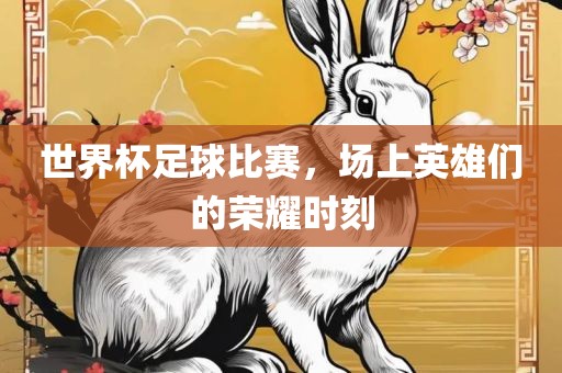 世界杯足球比赛，场上英雄们的荣耀时刻