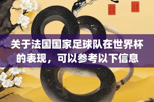 关于法国国家足球队在世界杯的表现，可以参考以下信息