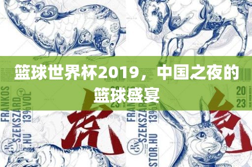篮球世界杯2019，中国之夜的篮球盛宴