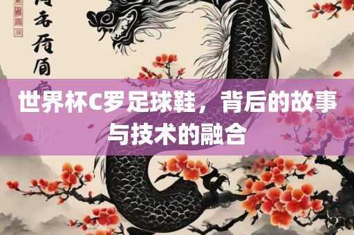 世界杯C罗足球鞋，背后的故事与技术的融合