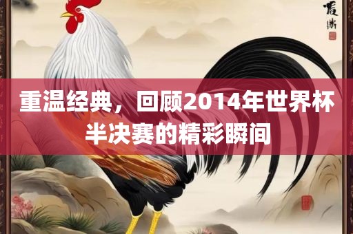 重温经典，回顾2014年世界杯半决赛的精彩瞬间