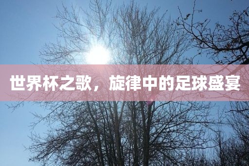 世界杯之歌，旋律中的足球盛宴