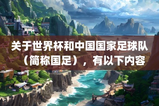 关于世界杯和中国国家足球队（简称国足），有以下内容