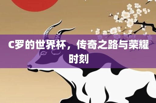 C罗的世界杯，传奇之路与荣耀时刻