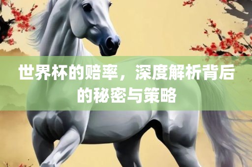 世界杯的赔率，深度解析背后的秘密与策略