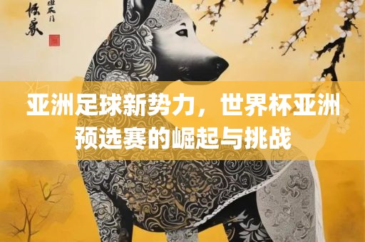 亚洲足球新势力，世界杯亚洲预选赛的崛起与挑战