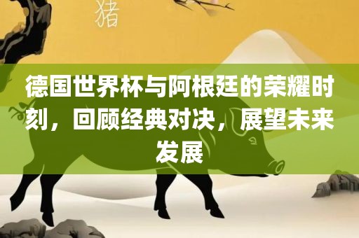 德国世界杯与阿根廷的荣耀时刻，回顾经典对决，展望未来发展