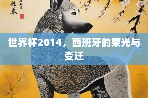 世界杯2014，西班牙的荣光与变迁