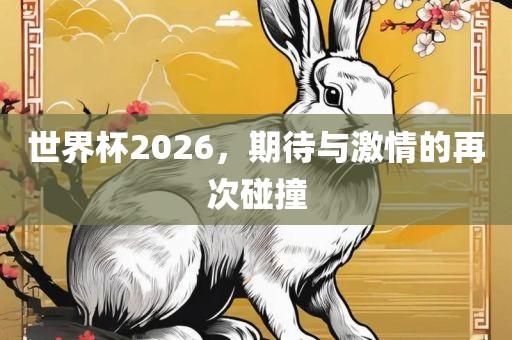 世界杯2026，期待与激情的再次碰撞
