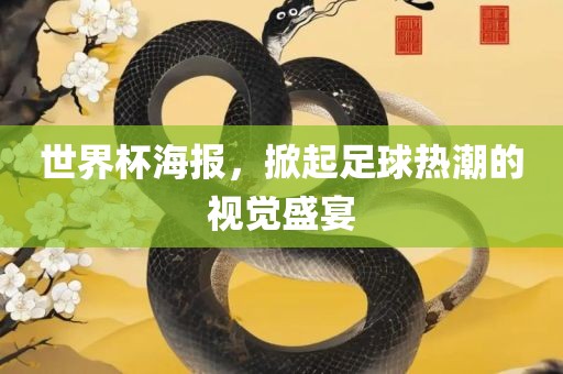 世界杯海报，掀起足球热潮的视觉盛宴