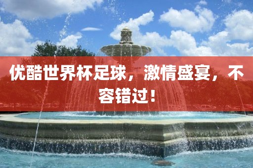 优酷世界杯足球，激情盛宴，不容错过！