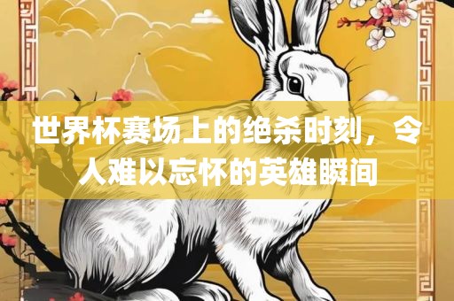 世界杯赛场上的绝杀时刻，令人难以忘怀的英雄瞬间