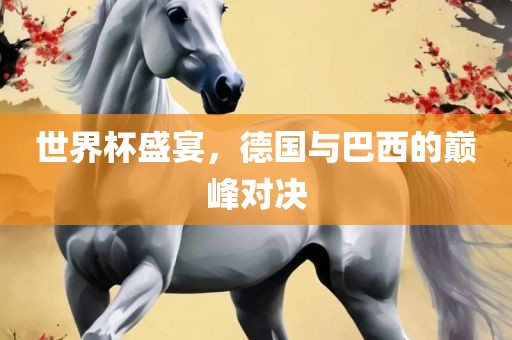 世界杯盛宴，德国与巴西的巅峰对决