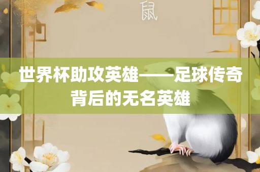 世界杯助攻英雄——足球传奇背后的无名英雄