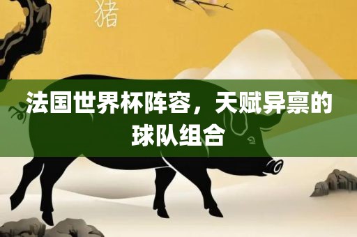 法国世界杯阵容，天赋异禀的球队组合