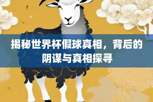 揭秘世界杯假球真相，背后的阴谋与真相探寻