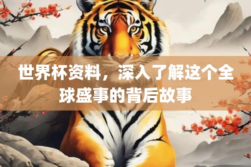世界杯资料，深入了解这个全球盛事的背眉山市正发家政服务有限公司后故事