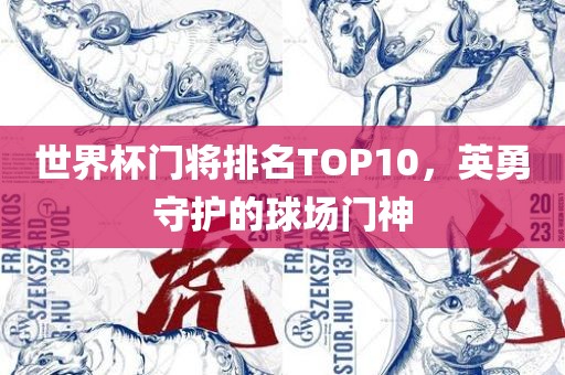 世界杯门将排名TOP10，英勇守护的球场门神