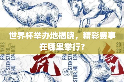 世界杯举办地揭晓，精彩赛事在哪里举行？眉山市正发家政服务有限公司