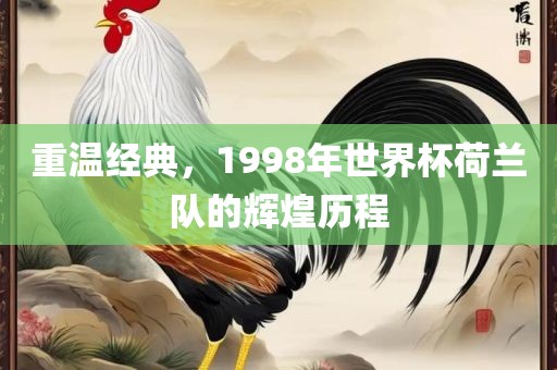 重温经典，1998年世界杯荷兰队的辉煌历程