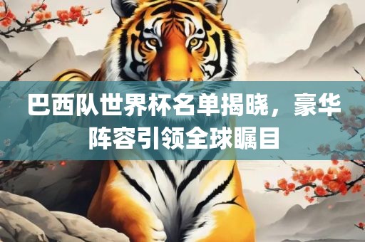 巴西队世界杯名单揭晓，豪华阵容引领全球瞩目