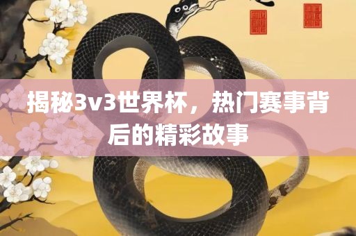 揭秘3v3世界杯，热门赛事背后的精彩故事