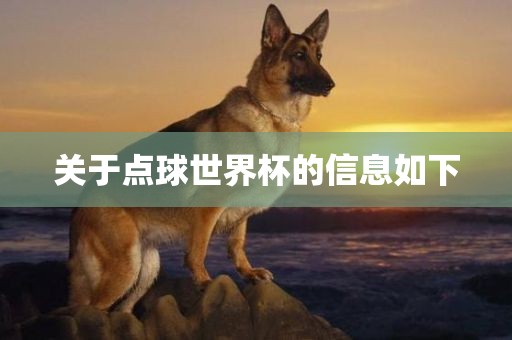 关于点球世界杯的信息如下