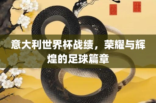 意大利世界杯战绩，荣耀与辉煌的足球篇章