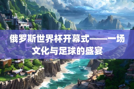 俄罗斯世界杯开幕式——一场文化与足球的盛宴眉山市正发家政服务有限公司