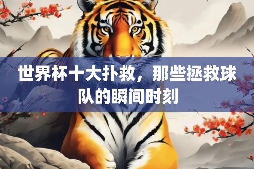 世界杯十大扑救，那些拯救球队的瞬间时刻