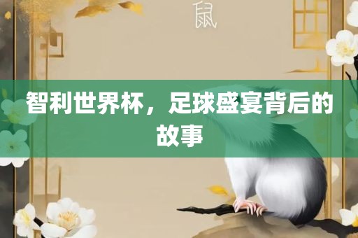 智利世界杯，足球盛宴背后的故事