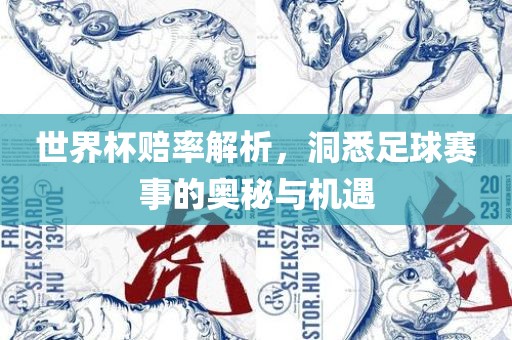 世界杯赔率解析，洞悉足球赛事的奥秘与机遇